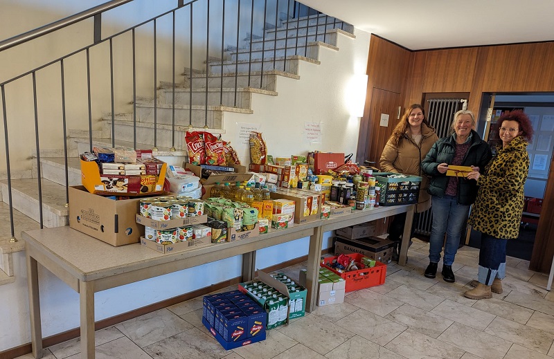 Spende an die Freyunger Tafel im Jahr 2024